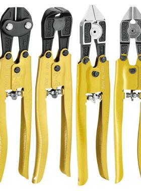 角田TTC强力蛇头剪顶切剪钳电缆线弧面平面剪口剪钳胡桃钳PC-1100