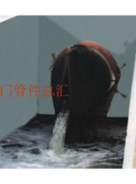 卡箍式鸭嘴阀 XH81型鸭嘴阀 管道排水阀 橡胶止回阀止逆阀DN150