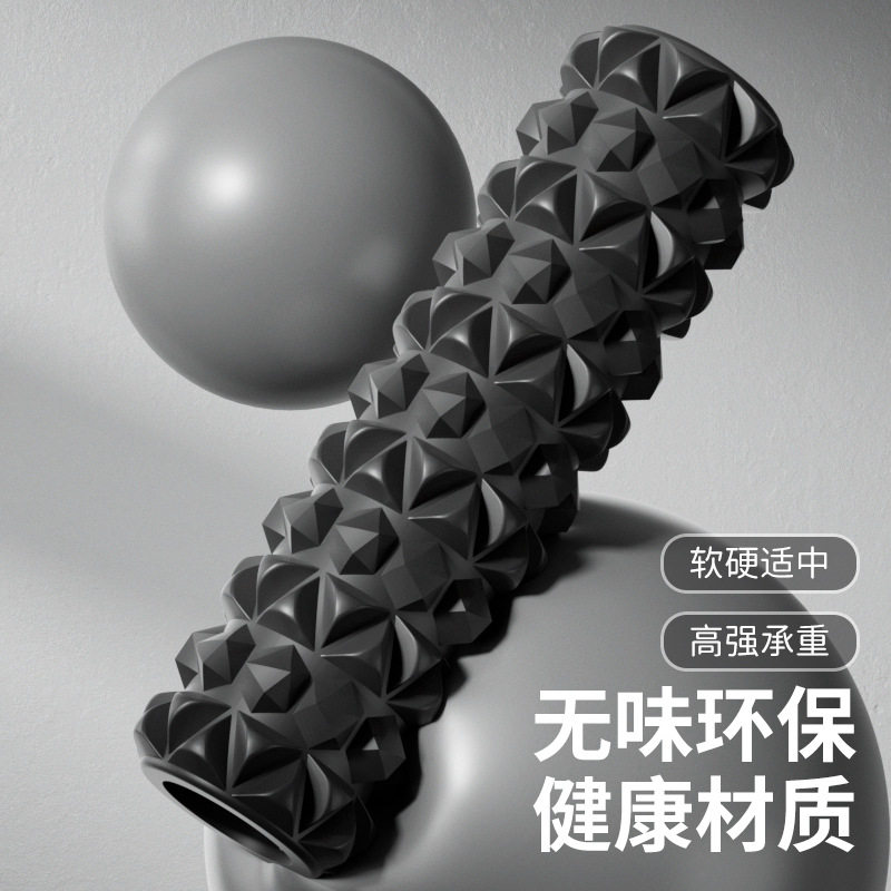 健身泡沫轴狼牙棒空心男
