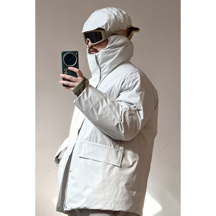 WtW 防水透气冲锋羽绒大件夹克 3L 1000FP Down Parka