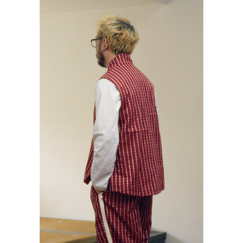 WtW 立体色织肌理套头布马甲 Textured Piece of a Clothes