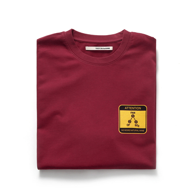 WtW x 杯弓舌瘾 葡萄酒 二氧化硫爱好者 NO MORE 自然酒 短袖Tee