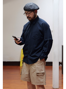 WTW 防泼水防晒机能可拆卸短袖衬衫 WR Tech L/S Shirts UPF 40+