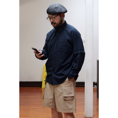 WTW 防泼水防晒机能可拆卸短袖衬衫 WR Tech L/S Shirts UPF 40+