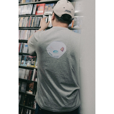WTW合作款CD机印花短袖Tee