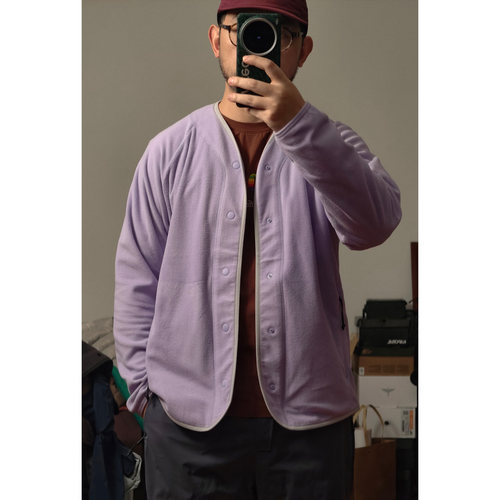 WtW 抓绒棒球开衫中间层 Fleece Cardigan L2