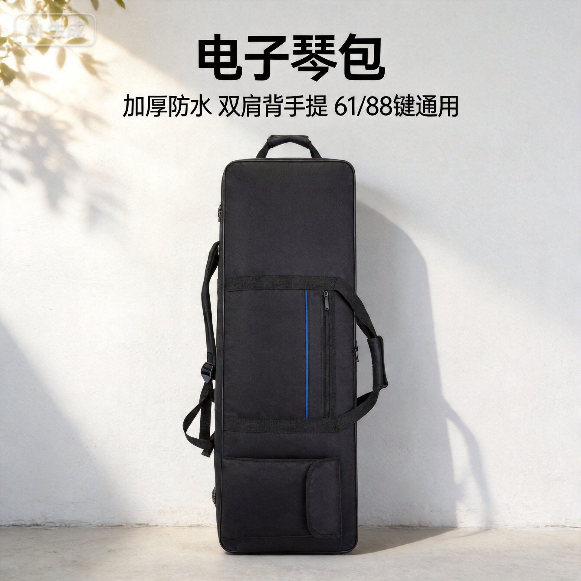 户外乐器包加厚电子琴包61键88键通用电钢琴专用琴袋雅马哈卡西欧