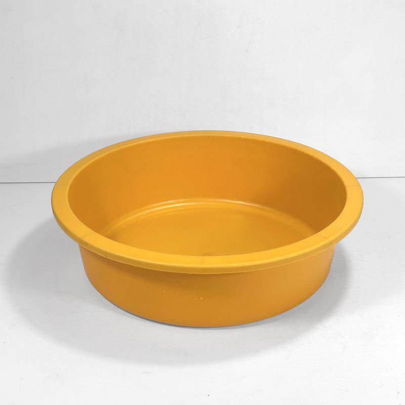 加厚塑料饲料盆 家养动物大号饮水盆 农村喂洗小猪盆 圆形大狗盆