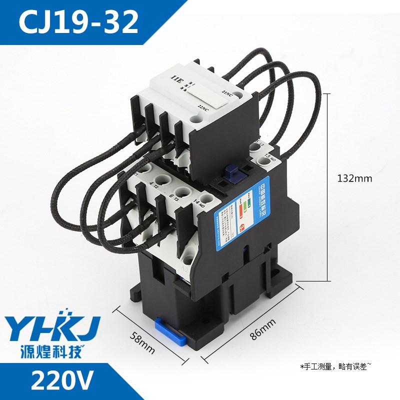CJ19-25/32/43/63-11/21E补偿柜F切换电容交流接触器CDC9-95/115A