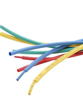 125度环保热缩管 600V黑色绝缘套管 彩色阻燃PE热收缩管