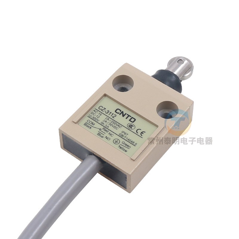 模具限位自复位CZ小型3112行程开关微动防水带滚轮线常闭图片