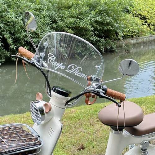 适用于九号q385c电动车挡雨挡风板e80cmk2e200pa2z40电瓶车配件
