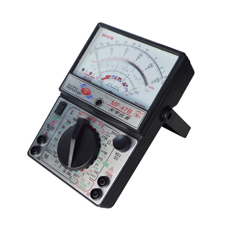 保护指针式万用表y天宇防烧南京.mf47全机械式高精度万内磁蜂鸣
