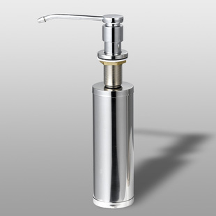 水槽皂液盒 皂液器液体容器厨房洗洁剂不锈钢洗手机04款