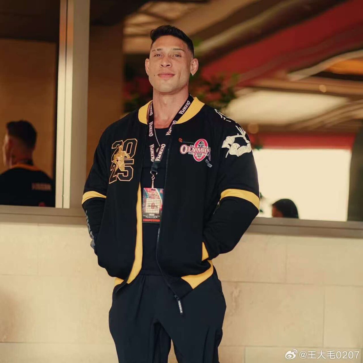 2025奥赛爆款卫衣外套运动夹克秋冬款棒球选手纪念刺绣奥赛衣服