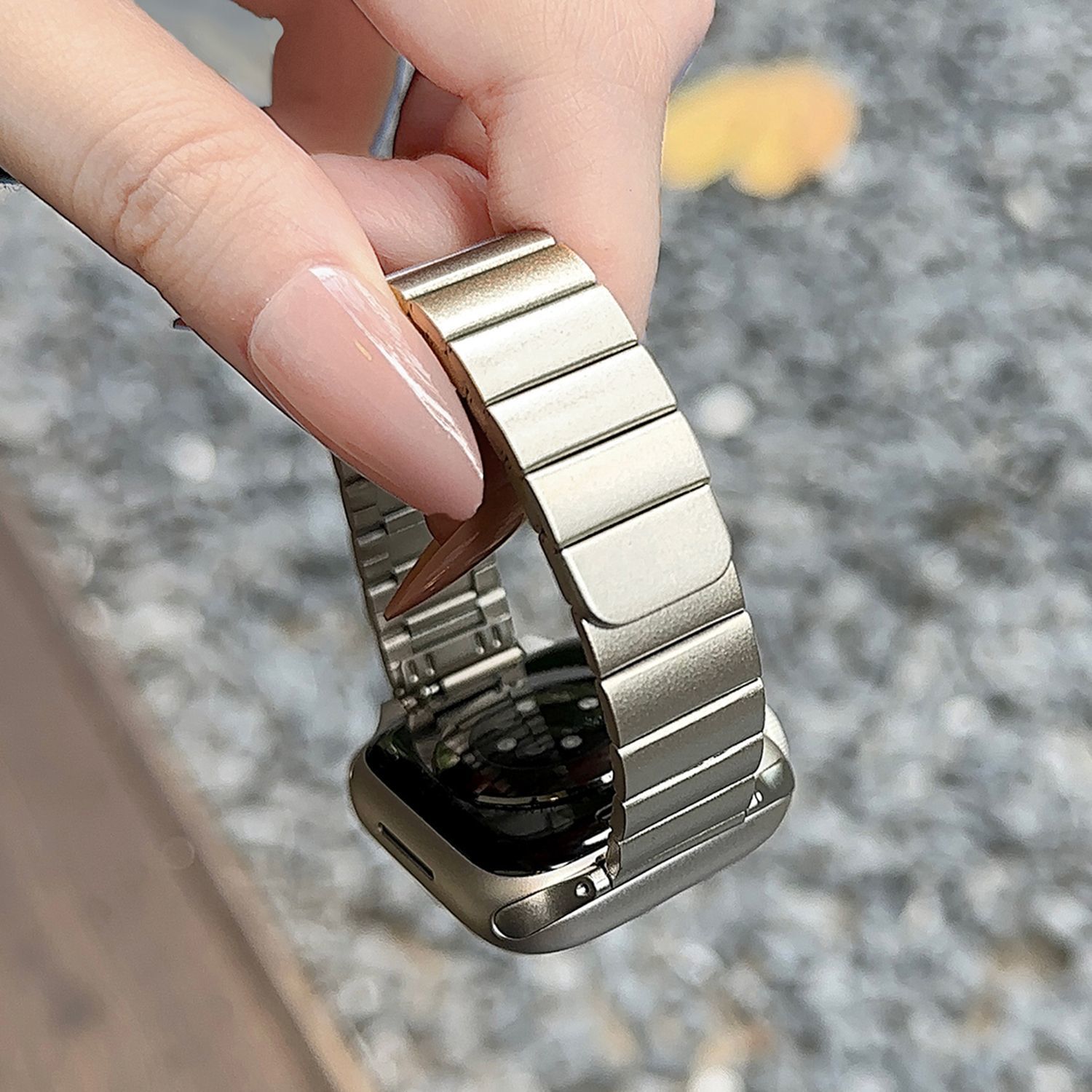 磁吸金属适用oppowatch3/X/2/3pro/4pro手表表带新款高级男女夏se