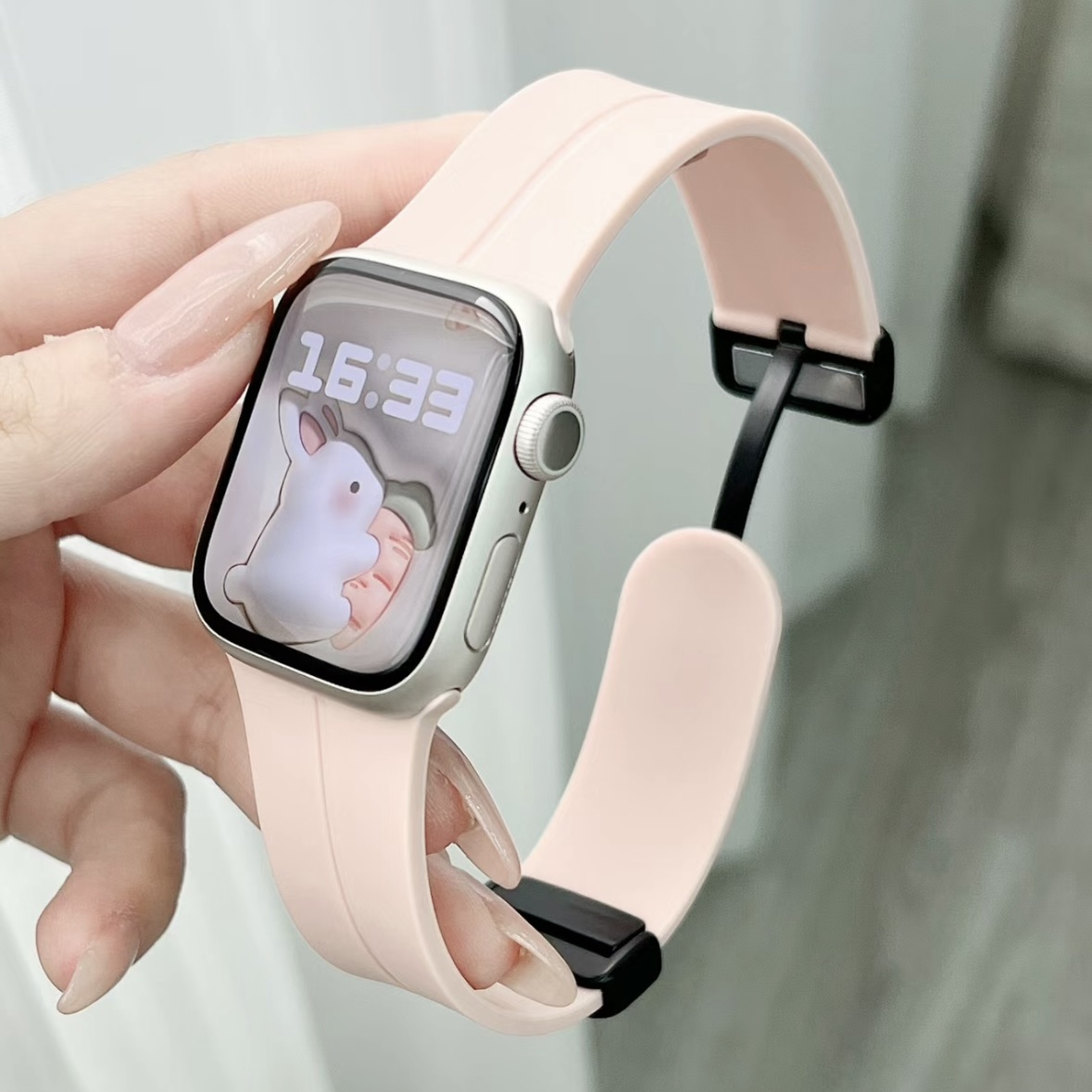 适用Redmi watch3手表表带硅胶吸磁红米青春版小米watch2代腕带