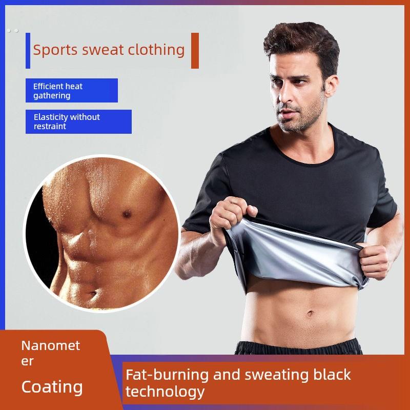 采购产品减少身体的衣服，夏天加尺寸健身，跑步，跳绳，减少出汗