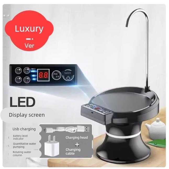 新款用纯净水桶压水器桶装水抽水器家电动出水器饮水机自动上水器