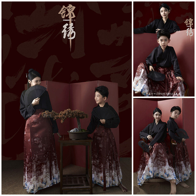 亲子时装古风马面裙中国风裙子