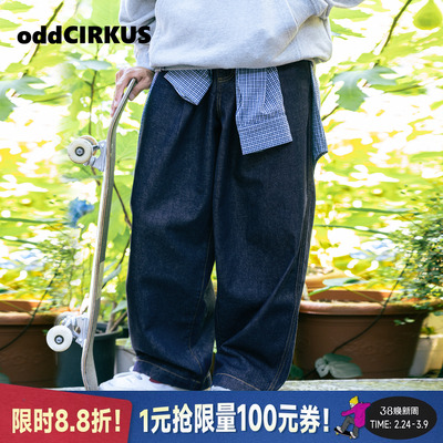oddCIRKUS日系复古牛仔裤