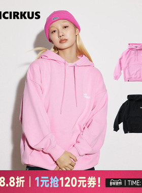 oddCIRKUS 经典款大LOGO重磅宽松连帽套头卫衣男女同款新款