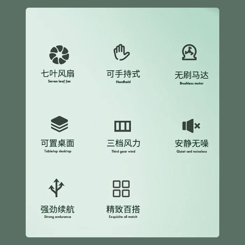 2023科沃手持小风扇迷你usb户外手拿电风扇可充电大风力便携式随怎么看?