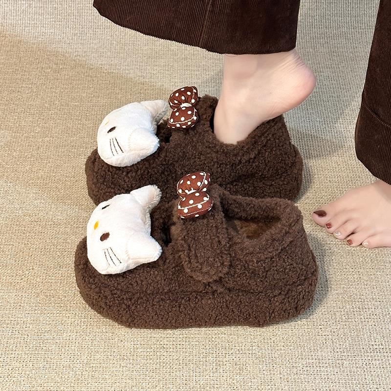 卡通猫咪蝴蝶结毛毛全包