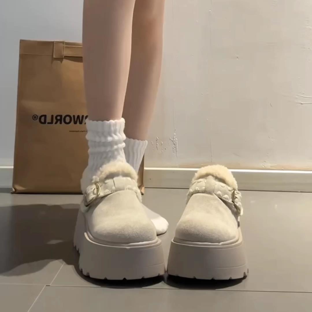 厚底增高勃肯鞋女2025年