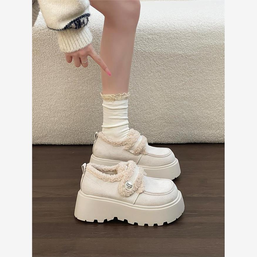 松糕底气质加绒保暖勃肯