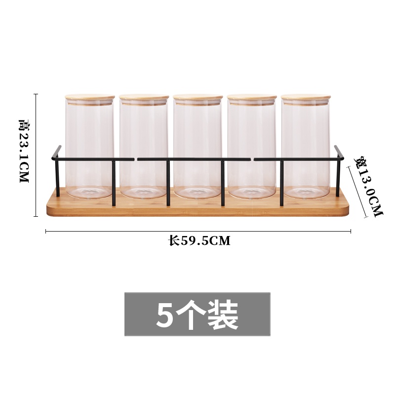 极速展示罐密封吧台架玻r璃。摆设储物罐茶叶背景P店墙面试管透明