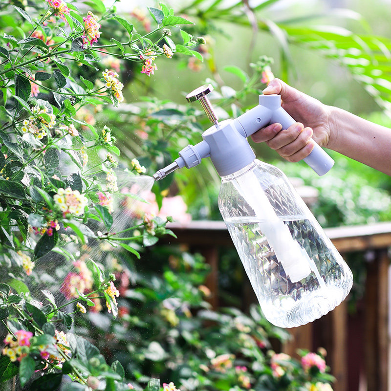 蓝海两用浇花卉用消毒专式喷雾器高压园艺洒树脂压力浇水喷水壶