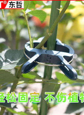 绿色园林夹20pcs番茄花卉花园塑料植物固定夹园艺夹子118g40 70