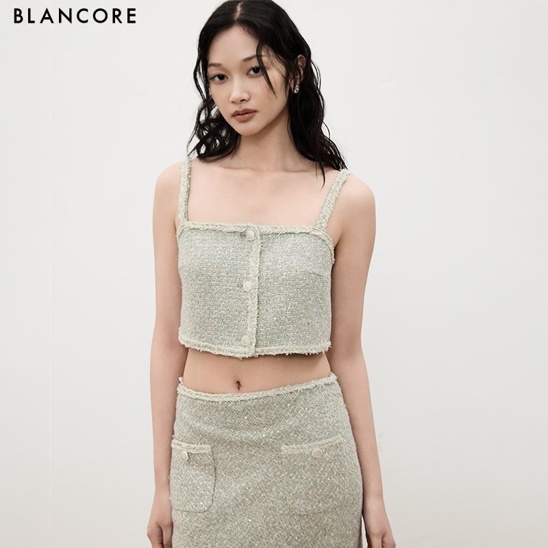 BLANCORE小香风背心吊带