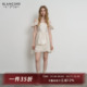 设计师品牌BLANCORE 2024夏季 新款 一字肩两穿泡泡袖 蓬蓬裙