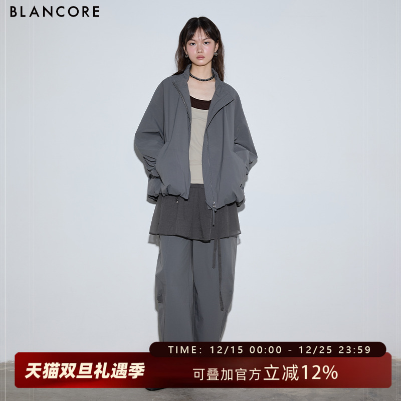 BLANCORE立领宽松廓形外套