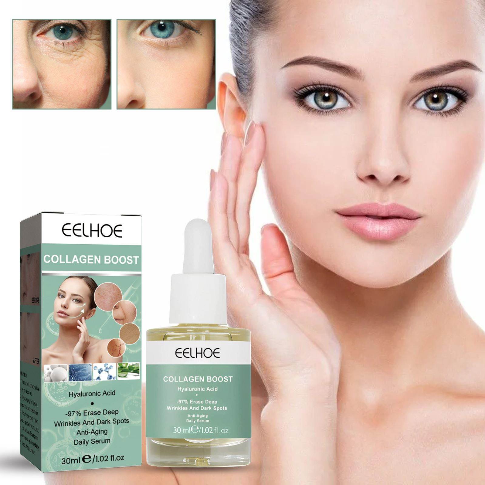 Boost Face Serum Essence Anti Wrinkle Anti Aging Whitening