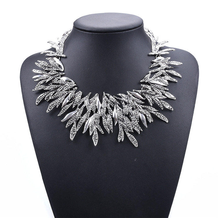 Accessories Popular jewelry fashion necklaces复古夸张项链女