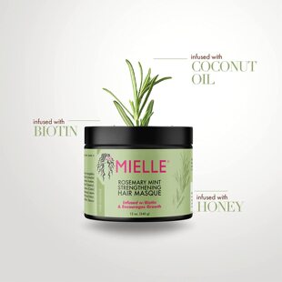 Mielle Organics Rosemary Mint Enhanced Hair mask Essential