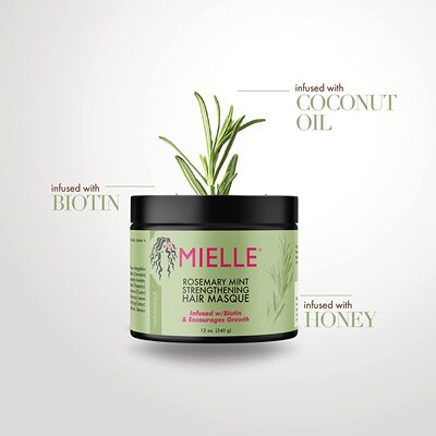 Mielle Organics Rosemary Mint Enhanced Hair mask Essential
