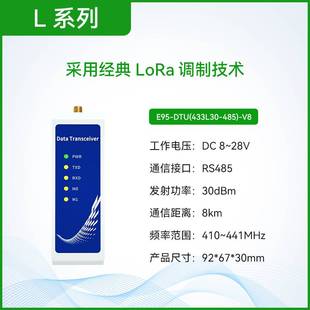 亿佰特LoRa无线模块433M远程通信RS232 485收发通讯数传电台DTU