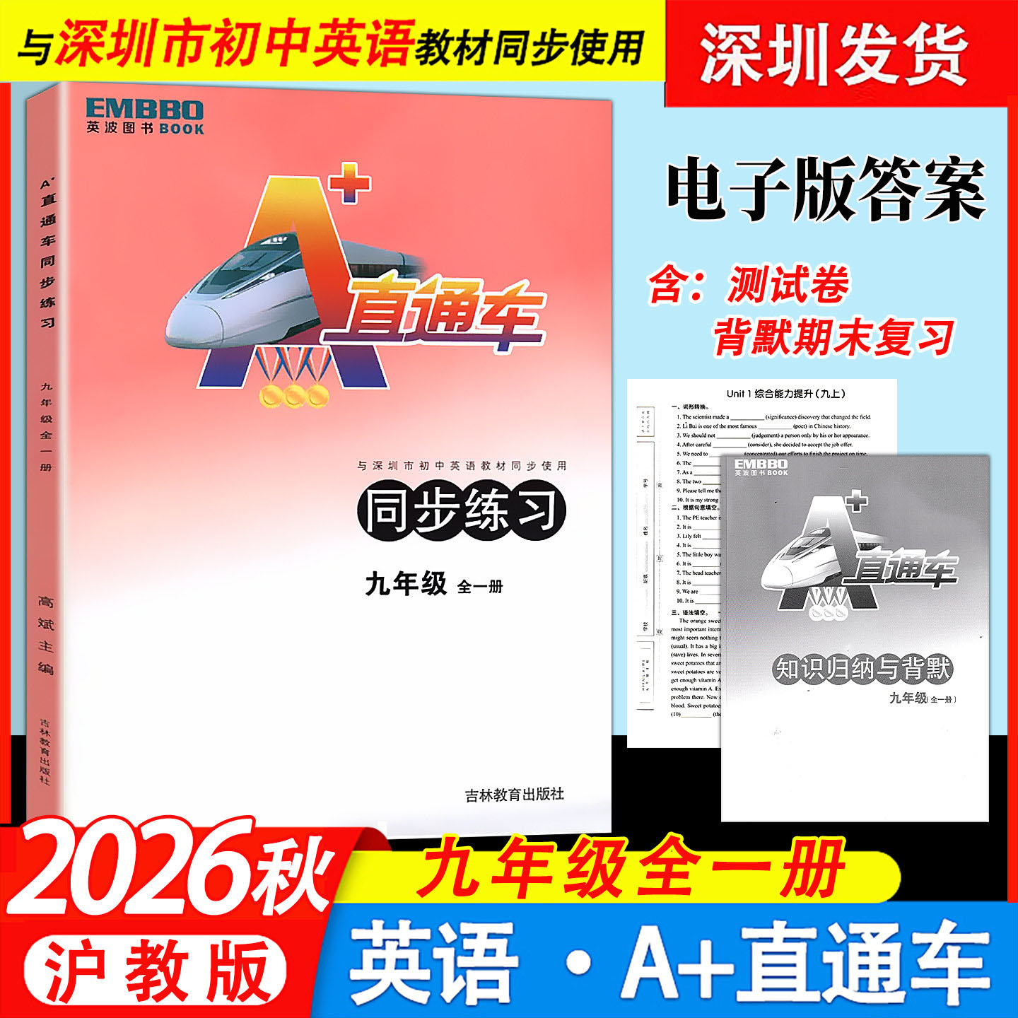 初中A+直通车九年级全一册沪教版