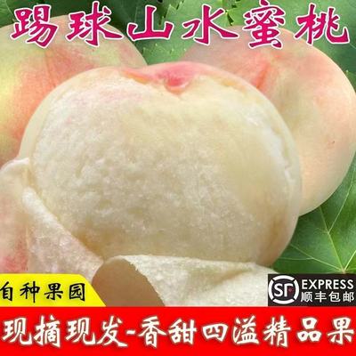 现摘现发新沂踢球山水蜜桃脆甜桃毛当季时令整箱孕妇桃子新鲜水果