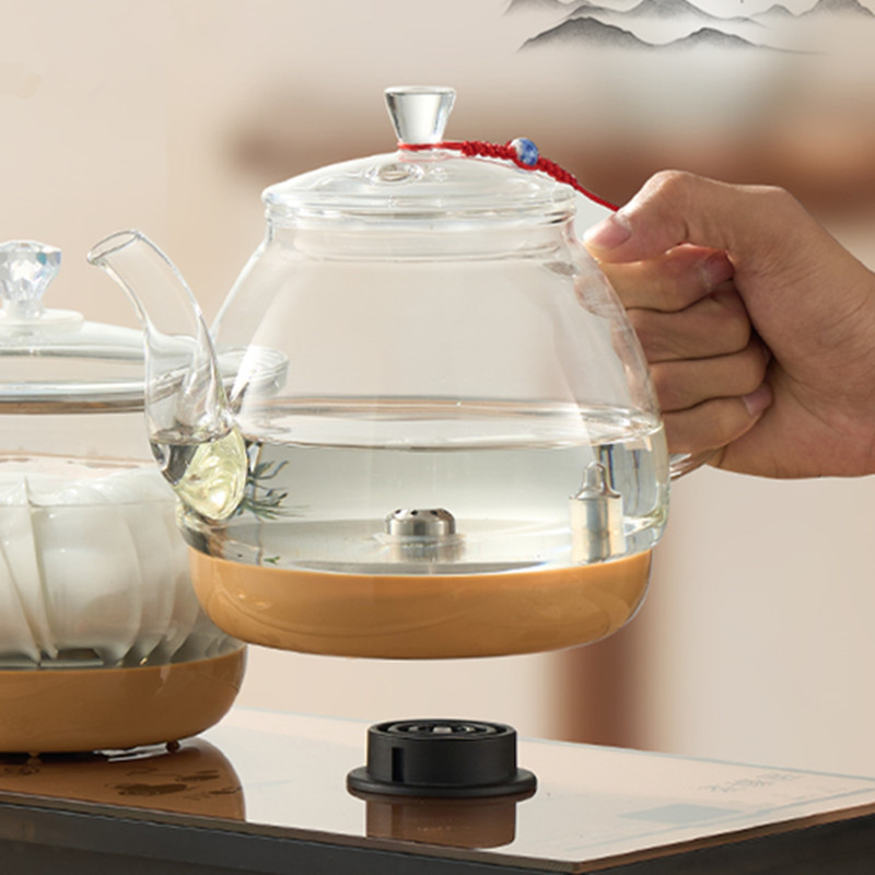 自动上水电热烧水壶玻璃茶壶泡茶专用电磁炉一体式茶具