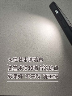 水性成品艺术漆墙布无缝全屋高级感雅晶石客厅壁布2025新款