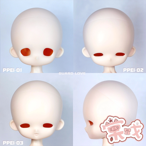 【棠戏BJD】素头单头【GL】1/3 3分PPEI 卡通头