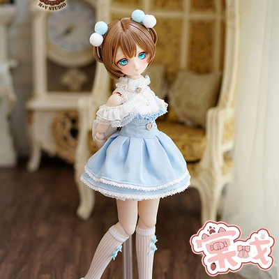 【棠戏BJD】衣服【喵屋】白草莓 4分娃衣可爱春夏可爱甜酷MDD熊妹