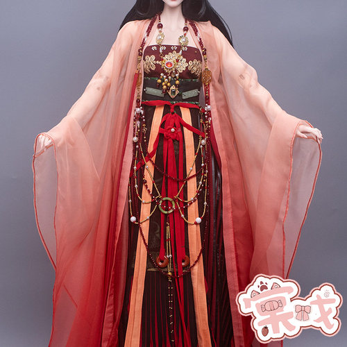 【棠戏BJD】 配件RD【Ringdoll】玄女官服不含外衣 定金