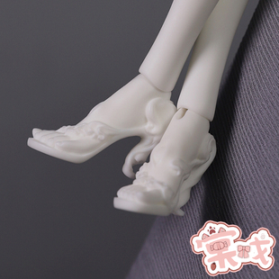 【棠戏BJD】脚型【幽谷人形】6分 高跟鞋造型脚 F6-01 球直径1cm