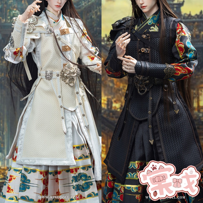 【棠戏BJD】娃娃官服【RD】玉禾墨羚飞鱼服 叔叔娃衣